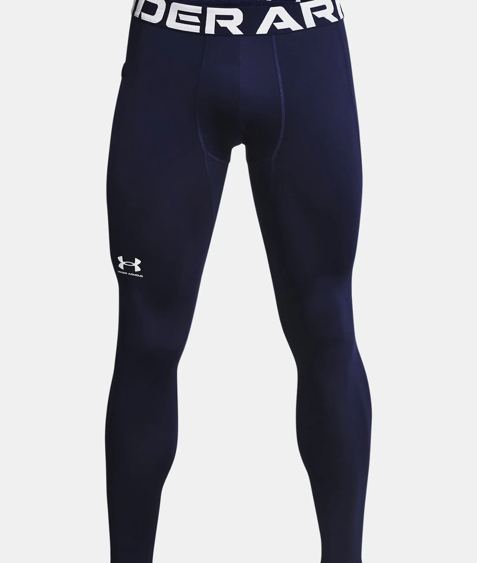 1366075410, Under Armour, Men's Coldgear Leggings - Navy