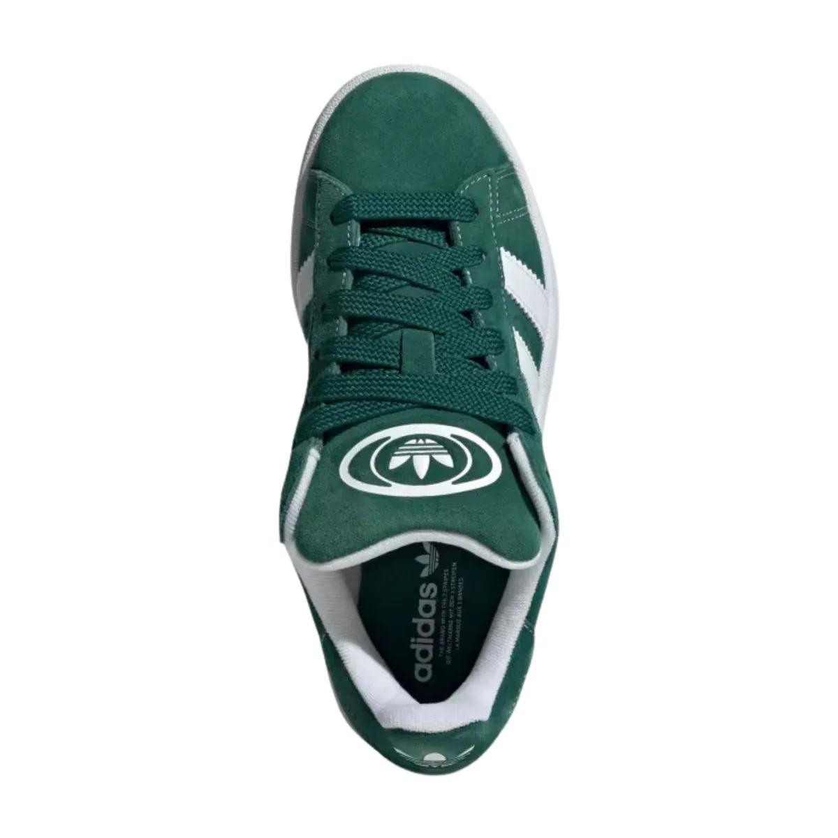 Adidas Boy's (Grade School) Campus 00s Dark Green/Cloud White/Off White