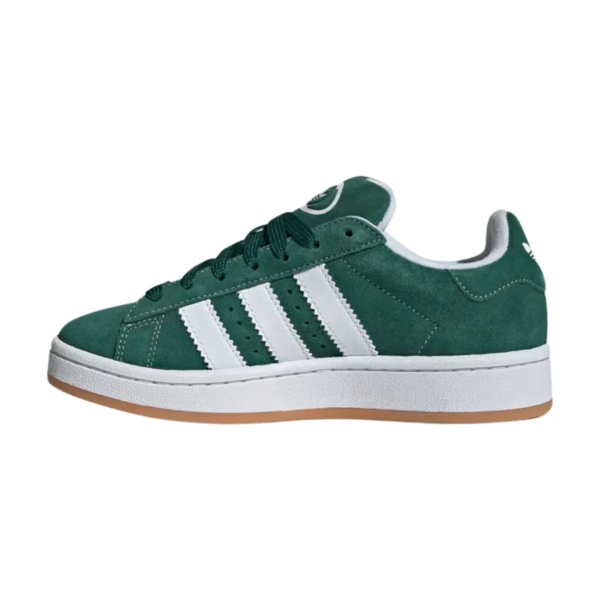 Adidas Boy's (Grade School) Campus 00s Dark Green/Cloud White/Off White