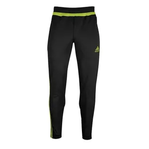 adidas Kids Tiro 15 Soccer Training Pants Black/Semi Solar Yellow/Black