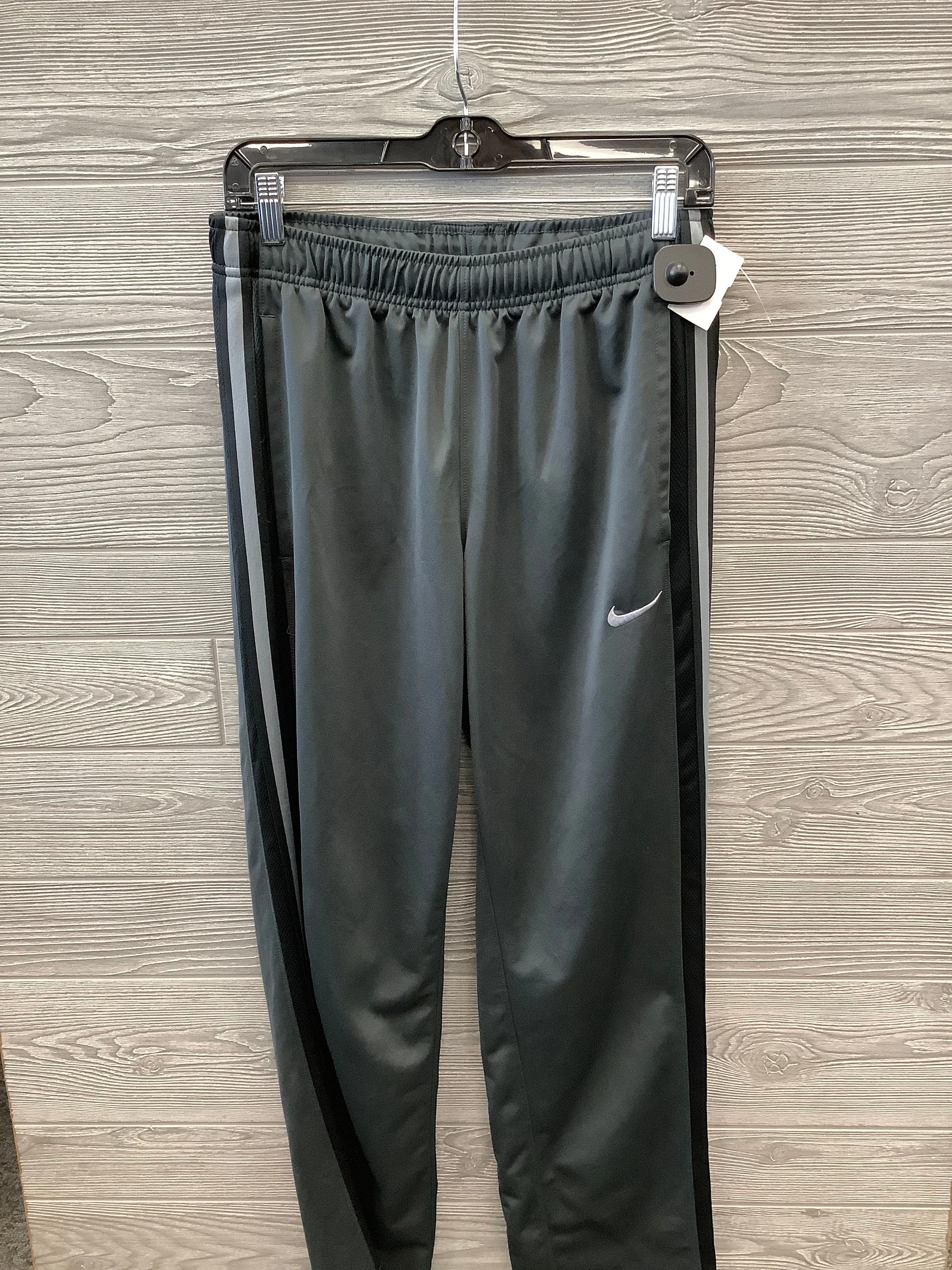 Athletic Pants By Nike In Grey, Size: S