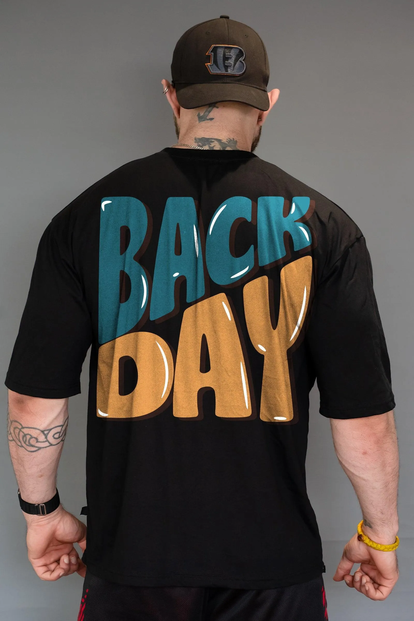 BACK DAY OVERSIZED T-SHIRT (BLACK)