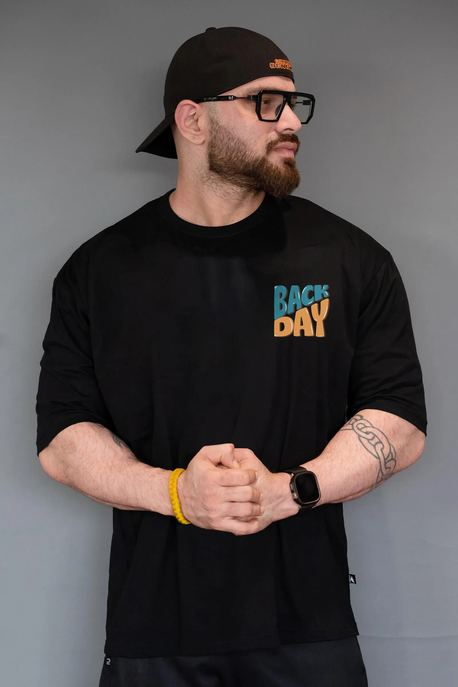 BACK DAY OVERSIZED T-SHIRT (BLACK)