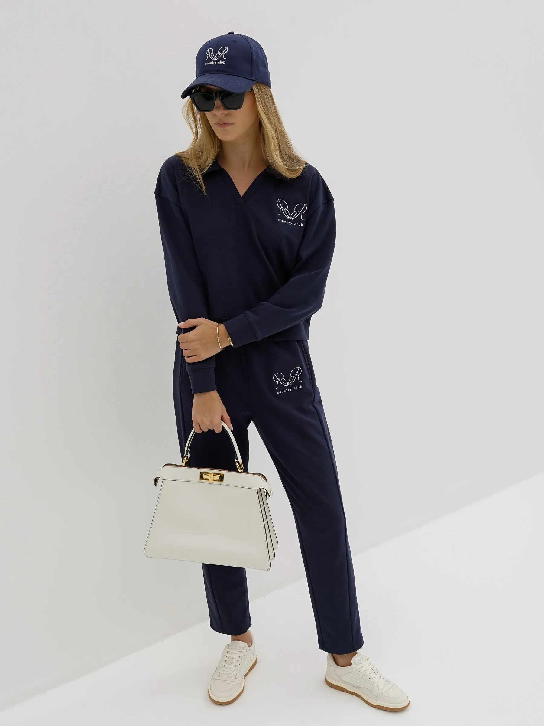 R & R Preppy Sweatshirt | Navy