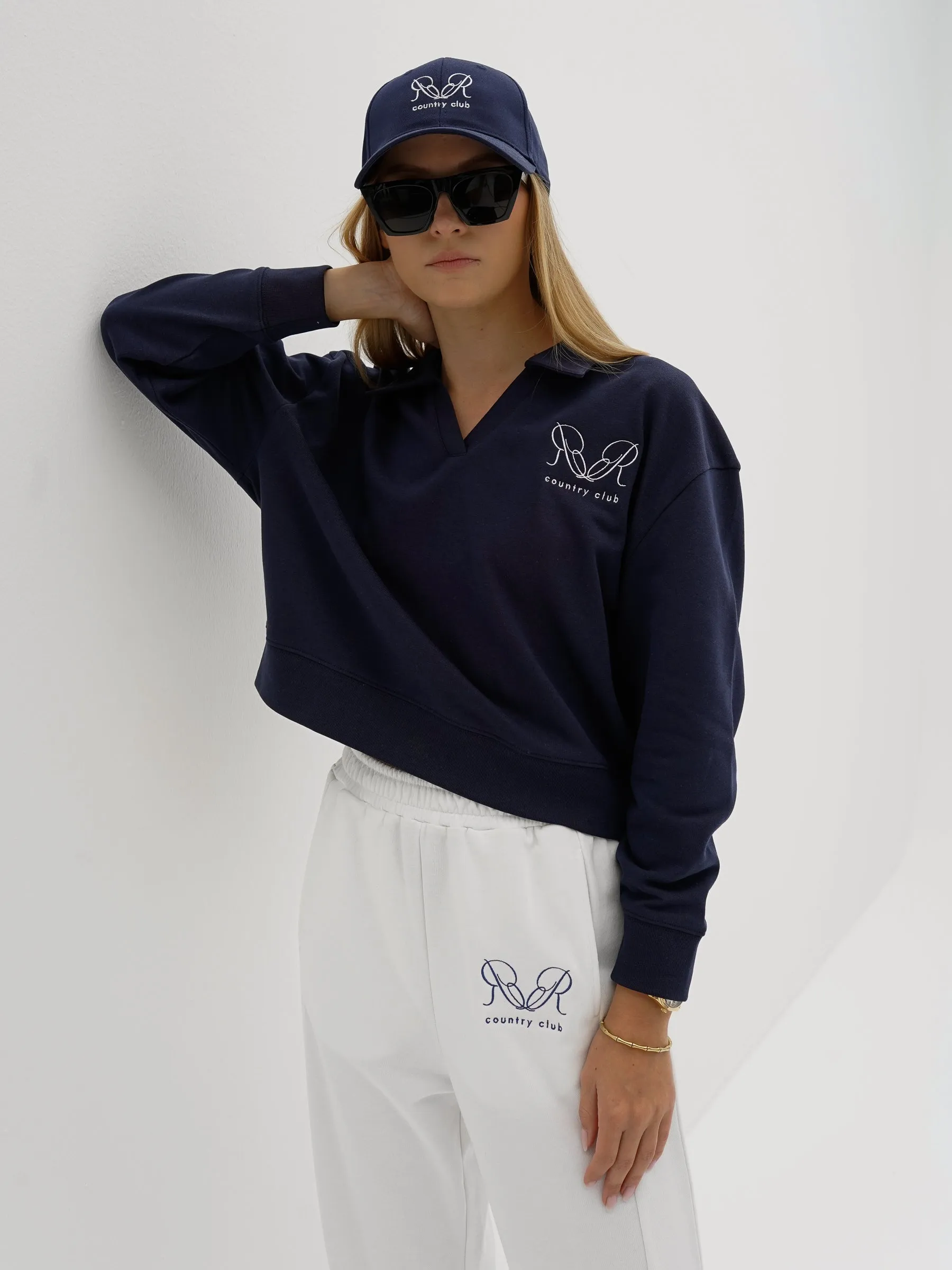 R & R Preppy Sweatshirt | Navy