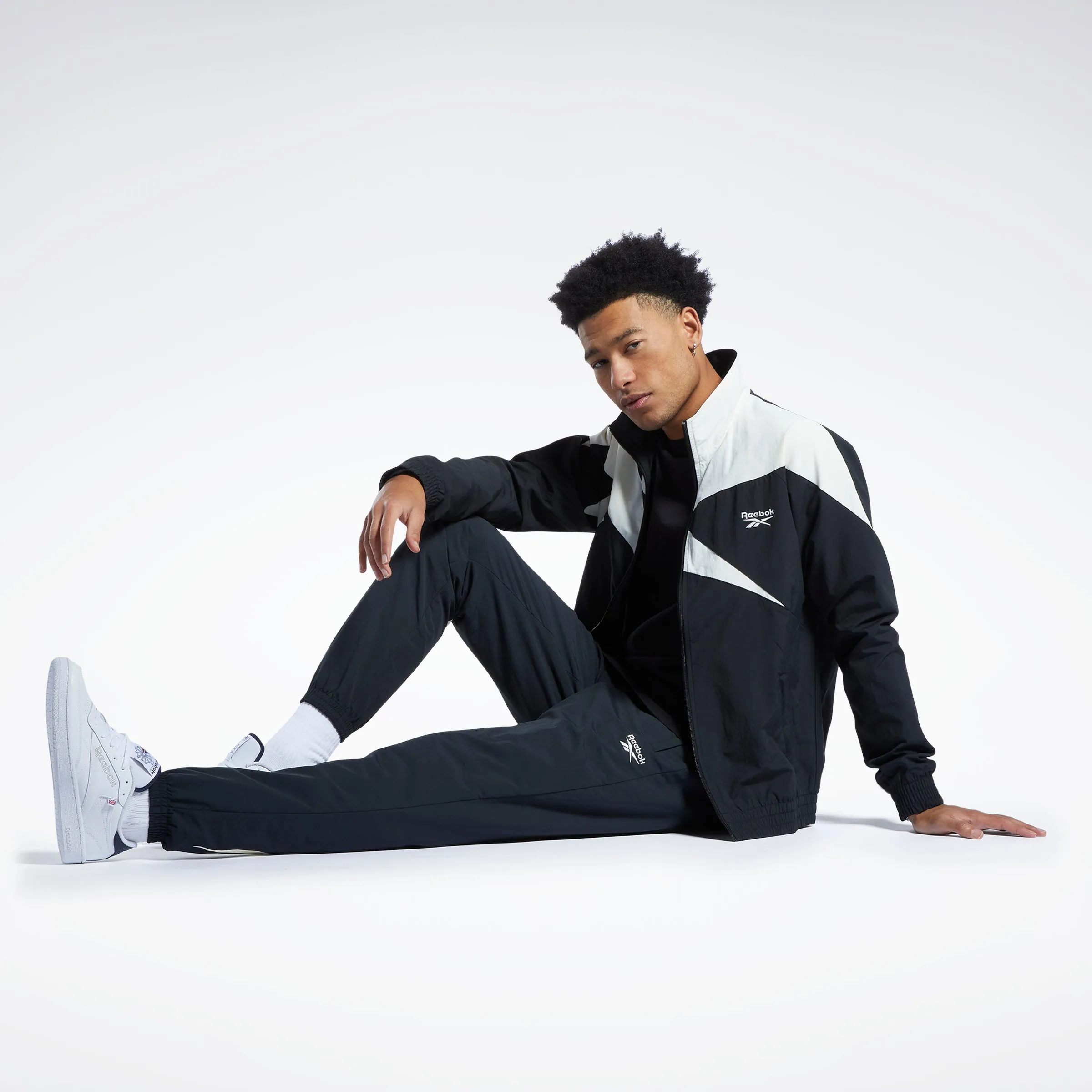 Reebok Apparel Men Classics Vector Tracksuit Bottoms Nghblk/Nghblk