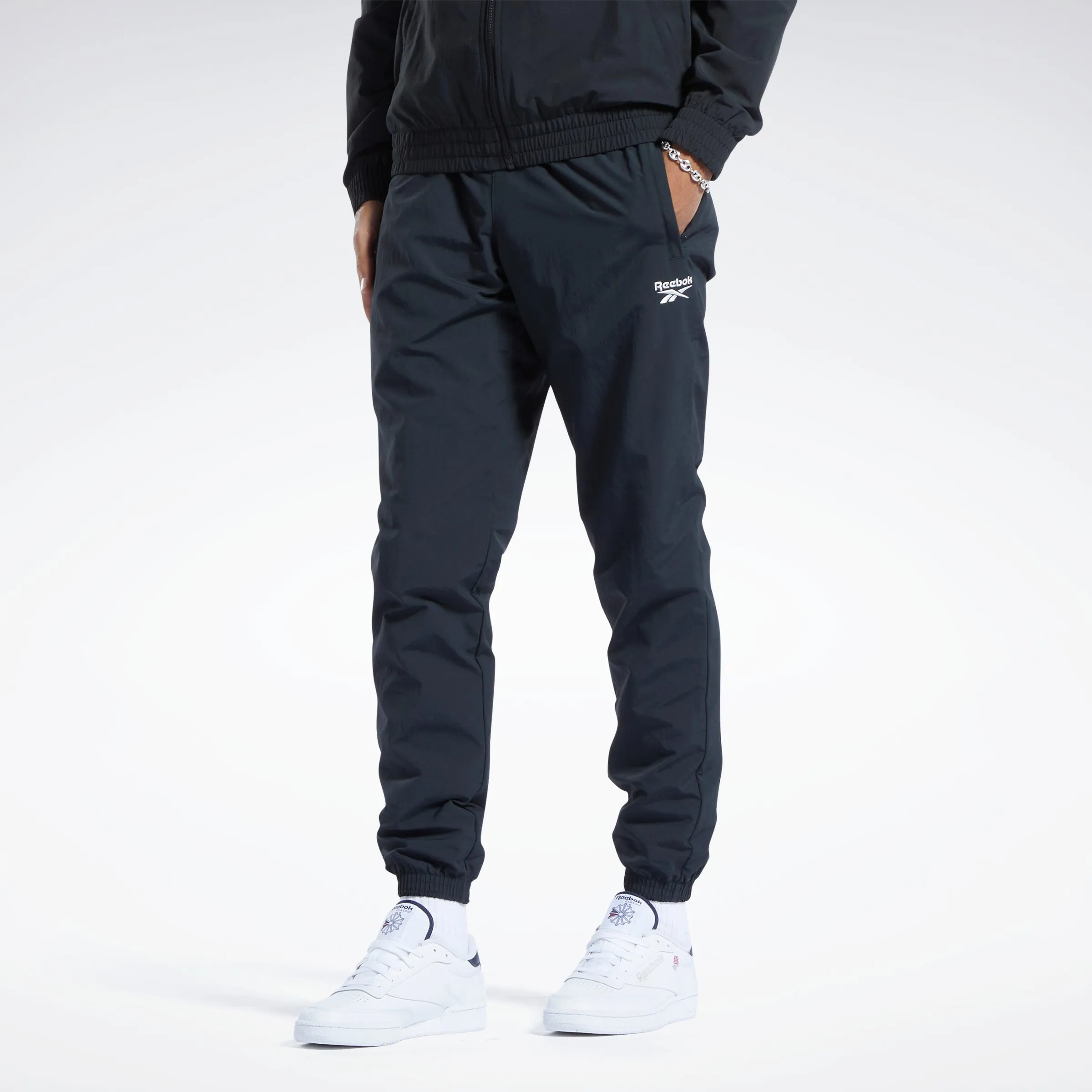 Reebok Apparel Men Classics Vector Tracksuit Bottoms Nghblk/Nghblk